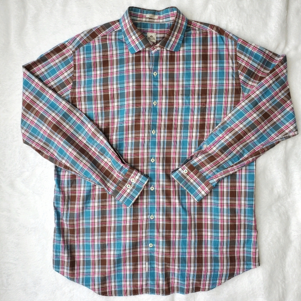 Peter Millar Mens Button Down Shirt XL
